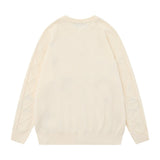 Women Sweater Girls Loose Autumn Color Sweater Coat