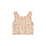 Women Vest Printed Short Vest Girls Casual Summer Sleeveless