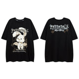 Men T Shirt Vintage Cute Short Sleeve T-shirt Men and Women Ins Style Country