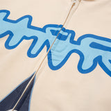 Men Hoodie Print Hooded Cardigan Sweater Male Loose