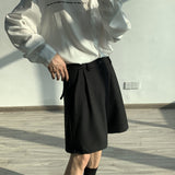 Men Sweatpants Shorts Men's Loose Korean Style Trendy Hong Kong Style Fashion Brand