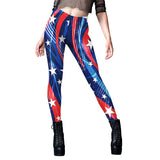 National Flag Day Leggings Spring/Summer Independence Day Clothing Sports Yoga Pants Casual Leggings Women