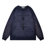 Men Hoodie Spring and Autumn round Neck Sweater Loose Casual Men