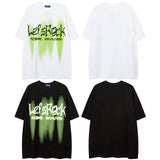 Men T Shirt Hip-Hop Street Vintage Men's and Women's T-shirt
