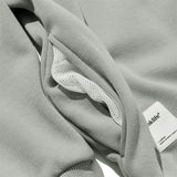 Men Fleece Lined Hoodie Crew Neck Sweater Men's Loose Winter Casual Pullover Long Sleeve Sports Top