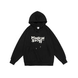 Unisex Hoodie Loose Hooded Sweater Men's and Women's Couple's Tops Coat