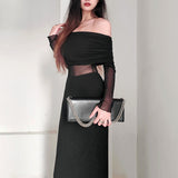 Women Dresses Long Sleeve Dress Winter Sexy Dress