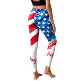 National Flag Day Leggings Independence Day Printed Women's Fitness Pants Sweatpants