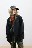Unisex Jacket Autumn Loose Rivet Jacket Women's Clothing