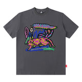 Men's T Shirt Short-Sleeved T-shirt Men's and Women's Ins Loose