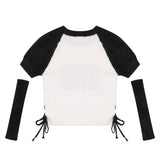 Women Sweater Women's round-Neck Short Autumn Sweater