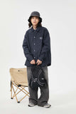Unisex Jacket Fall Letter Plaid Shirt Women's Clothing