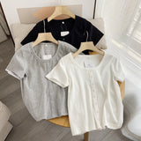 Women T-Shirt T-shirt Short Sleeve Women's Summer Short Half Sleeve Top