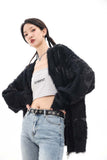Unisex Jacket Autumn Mink Fur Zipper Cardigan Women's Clothes