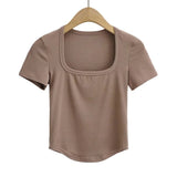 Women T-Shirt Short-Sleeved T-shirt Women's Summer Top