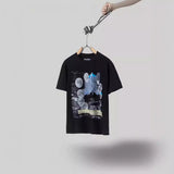 Men T-shirts Travis Scott Cactus Jack x Utopia Tour Utopia Short Sleeves Men and Women