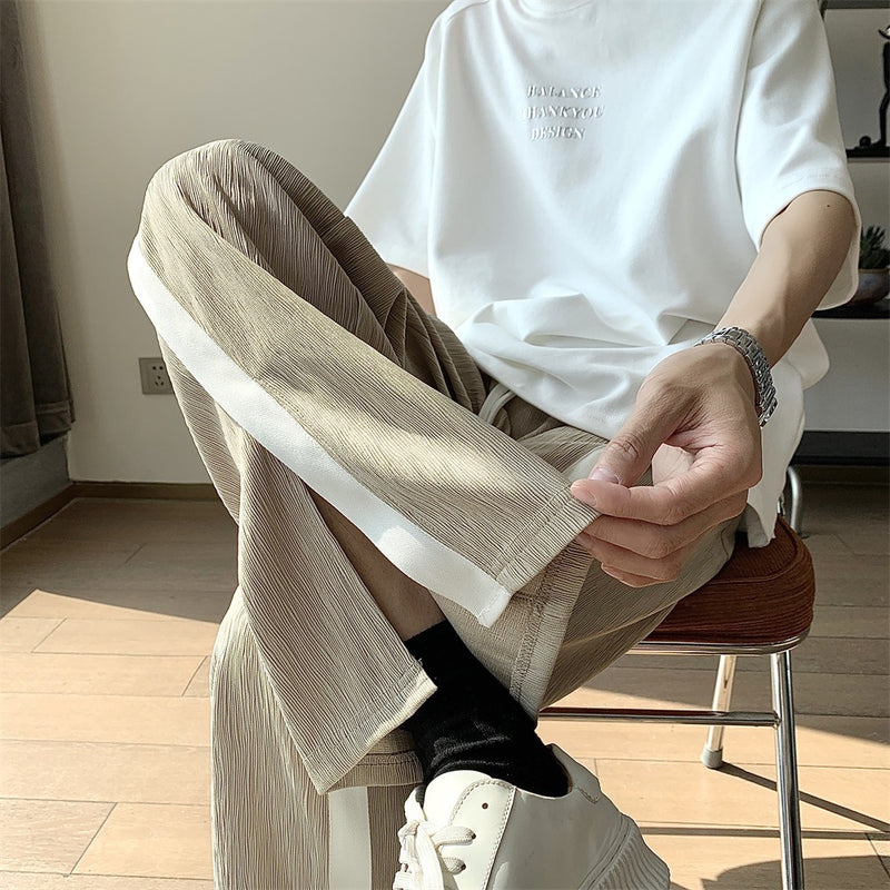 Men Sweatpants Men's Summer Loose Trendy Fashion Brand