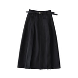 Women Skirt Suit Skirt Autumn Women's Midi Skirt