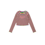 Women Sweater Long Sleeve Sweater O-neck Short Women's Autumn Leisure