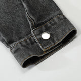 Men Denim Jacket Men's Washed Do the Old Cowboy