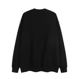 Men Hoodie Sweater Men's Autumn Loose Casual Letter Crew Neck