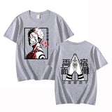 Hot Anime Ryomen Sukuna Print T-shirt Summer Fashion T Shirt
