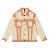 Men Denim Jacket Men's Loose-Fitting Denim Clothes Jacket Spring and Autumn
