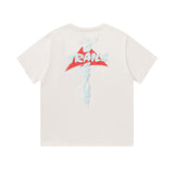 Travis Scott T-Shirt Short Sleeve T-Shirt Loose Summer Casual T-Shirt