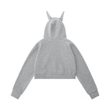 Women Hoodie Hooded Sweater Women's Casual Autumn Sports Loose