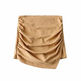 Women Skirt Summer Tight Culottes Women's Stitching Hip Skirt