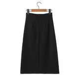 Women Skirt Women's Mid-Length Suit Skirt
