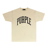 Purple Brand T Shirt Short Sleeve T-shirt Blouse