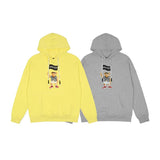 Palm Angle Hoodie Spring and Autumn Palm Angels Pirate Bear Flag Printed Hoodie