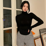Women Long Sleeve Shirt Women Autumn and Winter Long-Sleeved Shirt