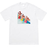 Men T-shirts 18ss Swimmers Tee Swimmers, Printed Crew Neck T-Shirt Bottom Shirt Half Sleeve