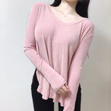 Women Long Sleeve Shirt Loose Bottoming Shirt Women's Long Sleeve Casual T-shirt