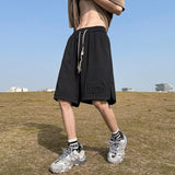 Men Sweatpants Shorts Men's Summer Loose Sports Basketball Pants