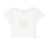 Women T-shirt Short T-shirt for Women Summer Midriff-Baring Top