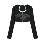 Women Long Sleeve T-Shirt Girls Spring and Autumn