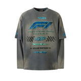 Unisex long-sleeved shirt with monkey print