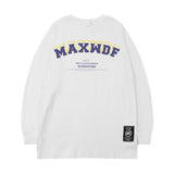 Men Long Sleeve Shirt Printed Long Sleeve T-shirt Men's and Women's Ins Loose Sweater Top