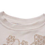 Women T-shirt Printed Short-Sleeved T-shirt for Girls Summer O-neck Short