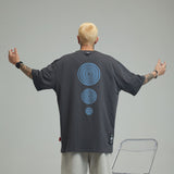 Men T Shirt High Street Fashion Brand Short Sleeve Men's Loose T-shirt Men