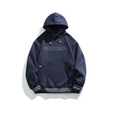 Unisex Hoodie Winter Retro University Style Loose Men and Women Couple Style