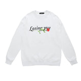 Men Long Sleeve Shirt Men and Women Hiphop Couple Hip Hop Retro Ins Top