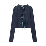 Women Sweater Long Sleeve Sweater Autumn Casual Short Sweater