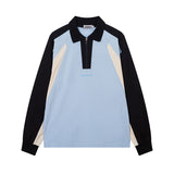 Men Long Sleeve Shirt Workwear Mechanical Style Long Sleeve T-shirt Men and Women Hip Hop Retro Loose Windproof