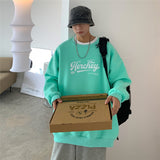 Men Hoodie Couple Wear Ins Sweater Loose BF Chic Top Men