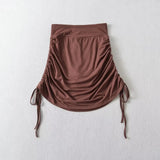 Women Skirt Women's Summer Women's High Waist Pantskirt