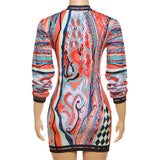 Women Dresses Fall Printed Dress for Woman